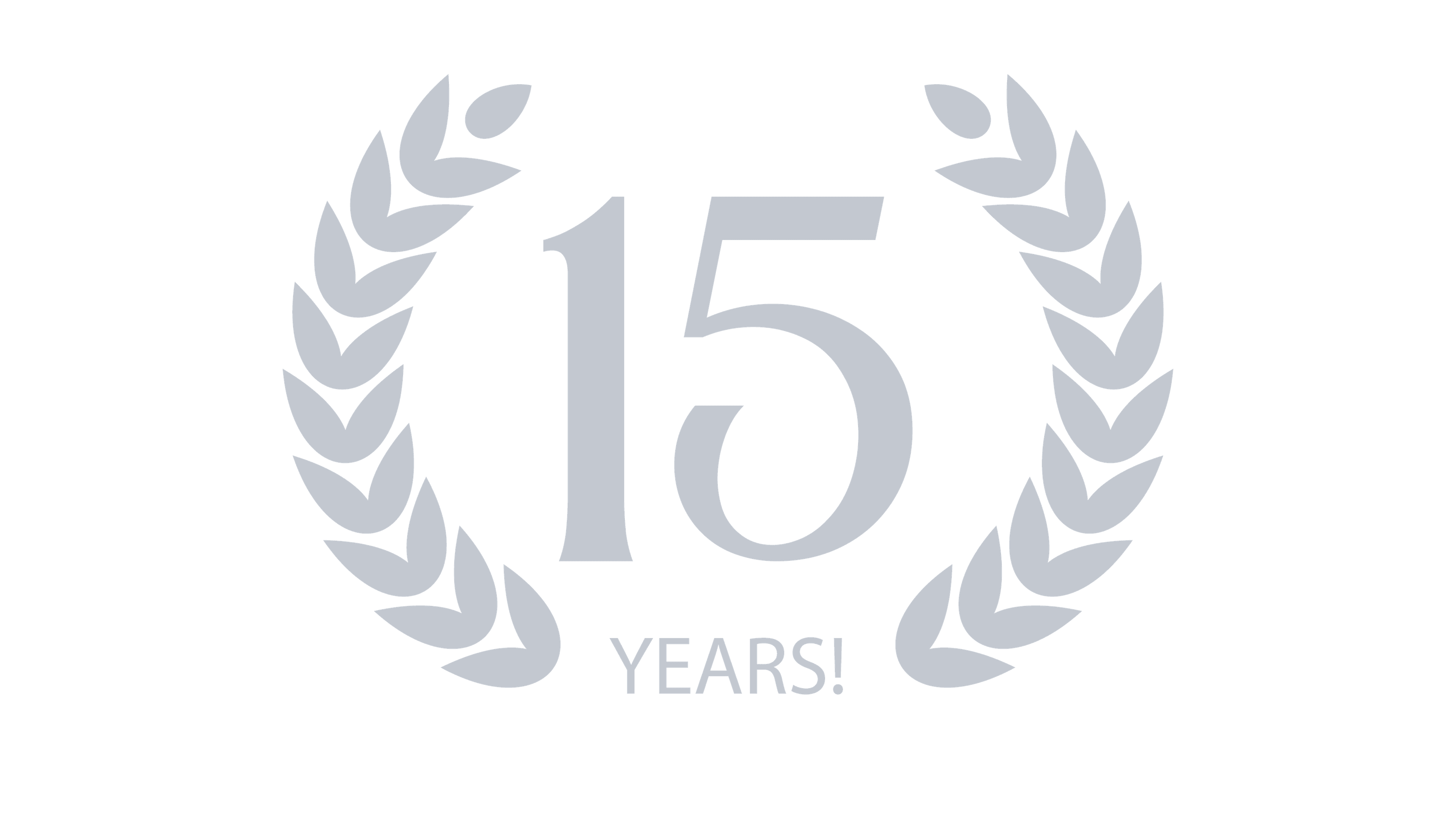 15 Year Anniversary Badge